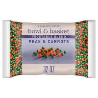 Bowl & Basket Peas & Carrots Vegetable Blend, 32 oz, 32 Ounce