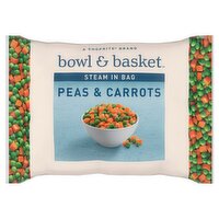 Bowl & Basket Steam in Bag Peas & Carrots, 12 oz