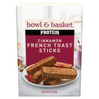 Bowl & Basket Protein Cinnamon French Toast Sticks, 16 oz