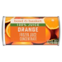 Bowl & Basket Frozen 100% Orange Juice Concentrate, 12 fl oz