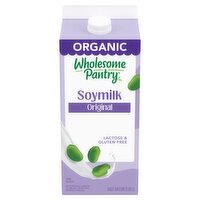 Wholesome Pantry Organic Original Soymilk, half gallon