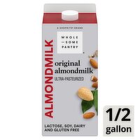 Wholesome Pantry Original Almondmilk, half gallon