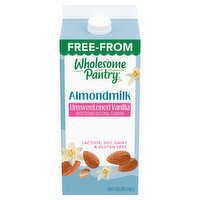 Wholesome Pantry Unsweetened Vanilla Almondmilk, half gallon