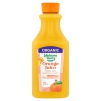 Wholesome Pantry Organic No Pulp 100% Orange Juice, 52 fl oz