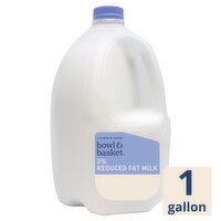 Bowl & Basket 2% Reduced Fat Milk, one gallon