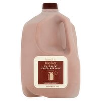 Bowl & Basket 1% Low Fat Chocolate Milk, one gallon, 1 Gallon