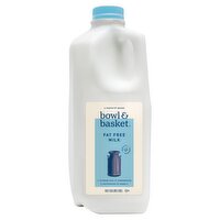 Bowl & Basket Fat Free Milk, half gallon