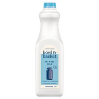 Bowl & Basket Fat Free Milk, one quart