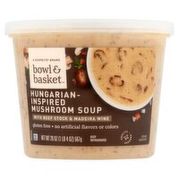 Bowl & Basket Hungarian-Inspired Mushroom Soup, 20 oz, 20 Ounce