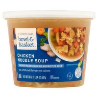 Bowl & Basket Chicken Noodle Soup, 20 oz, 20 Ounce