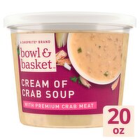 Bowl & Basket Cream of Crab Soup, 20 oz