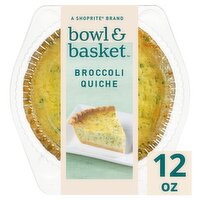 Bowl & Basket Broccoli Quiche, 12 oz