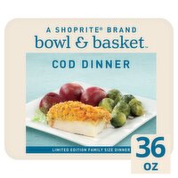 Bowl & Basket Cod Dinner Limited Edition Family Size, 36 oz