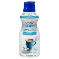 Bowl & Basket French Vanilla Fat Free Coffee Creamer, one quart