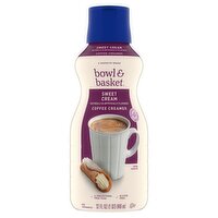 Bowl & Basket Sweet Cream Coffee Creamer, 32 fl oz
