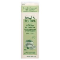 Bowl & Basket Light Cultured Buttermilk, one quart, 32 Fluid ounce