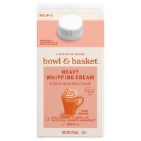 Bowl & Basket Heavy Whipping Cream, one pint, 1 Pint