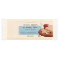 Bowl & Basket Monterey Jack Natural Cheese, 8 oz