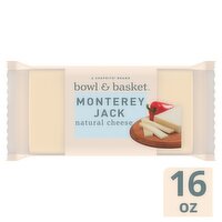 Bowl & Basket Monterey Jack Natural Cheese, 16 oz