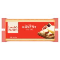 Bowl & Basket Natural Muenster Cheese, 8 oz