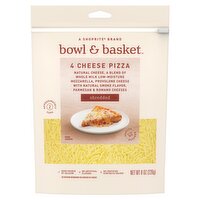 Bowl & Basket Shredded 4 Cheese Pizza, 8 oz