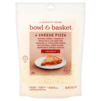 Bowl & Basket Shredded 4 Cheese Pizza, 16 oz