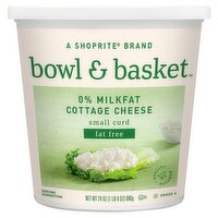 Bowl & Basket Small Curd 0 % Milkfat Cottage Cheese, 24 oz