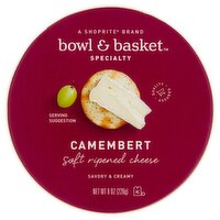 Bowl & Basket Specialty Camembert Soft Ripened Cheese, 8 oz