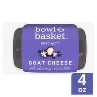 Bowl & Basket Specialty Blueberry Vanilla Goat Cheese, 4 oz