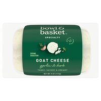 Bowl & Basket Specialty Garlic & Herb Goat Cheese, 4 oz, 4 Ounce