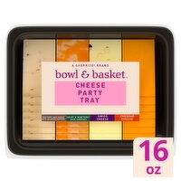 Bowl & Basket Cheese Party Tray, 16 oz, 16 Ounce