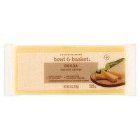 Bowl & Basket Gouda Natural Cheese, 8 oz, 8 Ounce