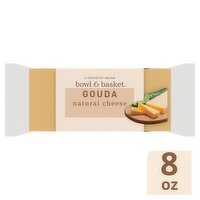 Bowl & Basket Gouda Natural Cheese, 8 oz