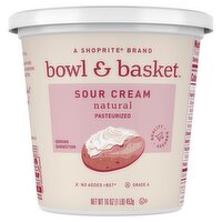 Bowl & Basket Natural Sour Cream, 16 oz