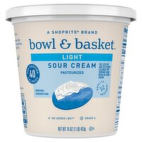 Bowl & Basket Light Sour Cream, 16 oz