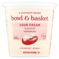 Bowl & Basket Natural Sour Cream, 24 oz