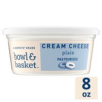 Bowl & Basket Plain Cream Cheese, 8 oz