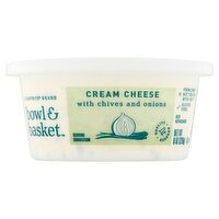 Bowl & Basket Cream Cheese with Chives and Onions, 8 oz, 8 Ounce