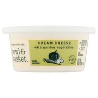 Bowl & Basket Cream Cheese with Garden Vegetables, 8 oz, 8 Ounce