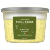 Bowl & Basket Specialty Shredded Parmigiano Reggiano Cheese, 12 oz