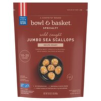 Bowl & Basket Specialty Wild Caught Jumbo Scallops, 16 oz