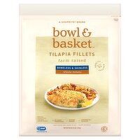 Bowl & Basket Boneless & Skinless Tilapia Fillets, 64 oz