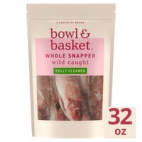 Bowl & Basket Wild Caught Fully Cleaned Whole Snapper, 32 oz