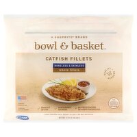 Bowl & Basket Boneless & Skinless Catfish Fillets, 32 oz