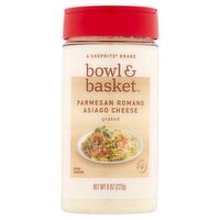 Bowl & Basket Grated Parmesan Romano Asiago Cheese, 8 oz