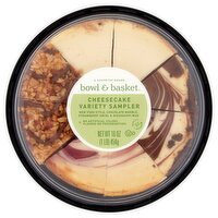 Bowl & Basket Variety Sampler Cheesecake, 16 oz, 16 Ounce