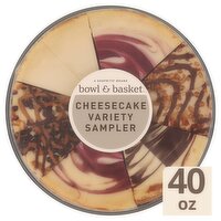 Bowl & Basket Variety Sampler Cheesecake, 40 oz