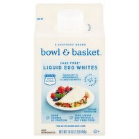 Bowl & Basket Cage Free Liquid Egg Whites, 16 oz, 16 Ounce