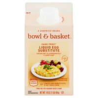 Bowl & Basket Cage Free Liquid Egg Substitute, 16 oz, 16 Ounce