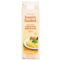 Bowl & Basket Cage Free Liquid Egg Substitute, 32 oz, 32 Ounce